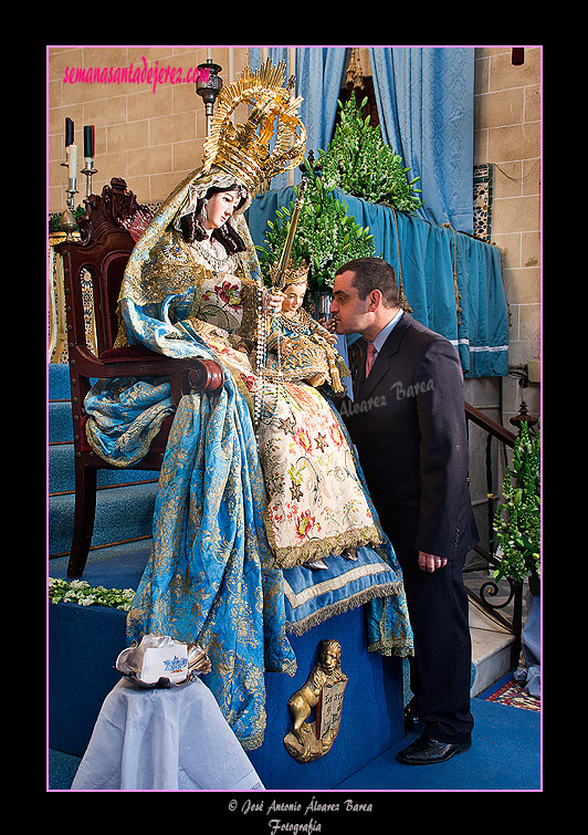 Santa Maria de la Paz y Concordia en sus Misterios Gloriosos (Iglesia de San Marcos)