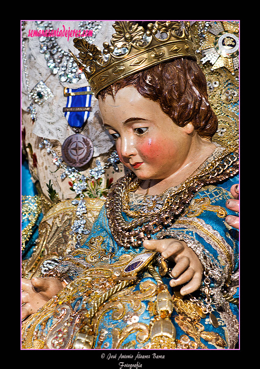 Niño Jesús de Santa Maria de la Paz y Concordia en sus Misterios Gloriosos (Iglesia de San Marcos)