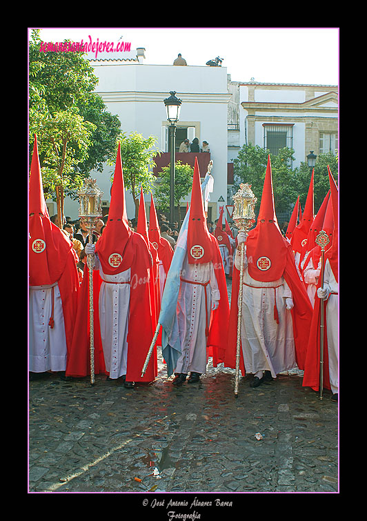 Presidencia de la Bandera de la Virgen de la Hermandad de la Sagrada Cena