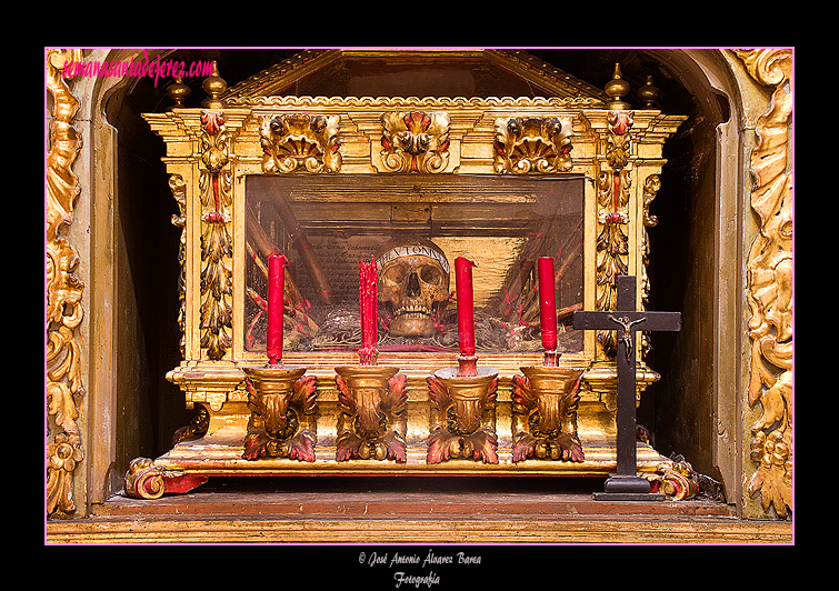 Altar de Santa María de la Paz en sus Misterios Gloriosos en la Procesión del Corpus Christi 2012)