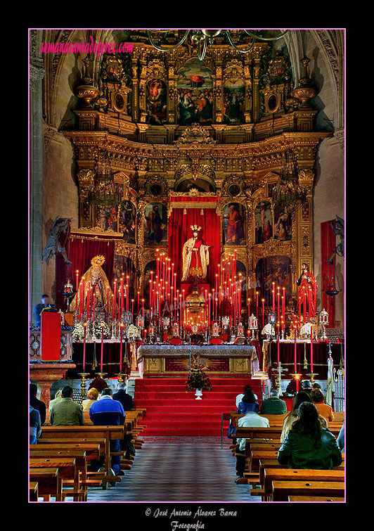 Altar de Cultos de la Hermandad de la Sagrada Cena 2011