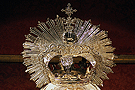 Corona de camarin de Santa María de la Paz