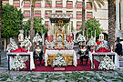 Altar de Santa María de la Paz en sus Misterios Gloriosos en la Procesión del Corpus Christi 2012)