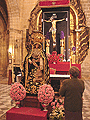 Besamanos extraordinario de recepción tras restauración de Nuestra Señora del Socorro (2 de febrero de 2008)