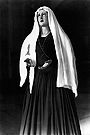 Foto de la imagen de Nuestra Seqora del Amor y Sacrificio del dma 4 de abril de 1941, Viernes de Dolores, a su llegada a Jerez (Foto: Manuel Pereiras)