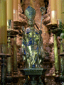 San Blas, imagen venera del Paso de Palio de María Santísima del Desconsuelo