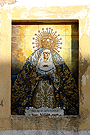 Retablo cerámico de María Santísima del Desconsuelo