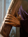 Mano izquierda de Nuestro Padre  Jes&uacute;s de la Salud en sus 3 caidas