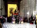 Paso de Nuestro Padre  Jes&uacute;s de la Salud en sus 3 caidas en la Catedral