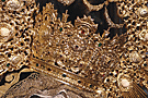 Canasto de la Corona de  Mar&iacute;a Sant&iacute;sima de los Dolores