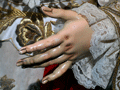 Mano izquierda de Mar&iacute;a Sant&iacute;sima de la Amargura