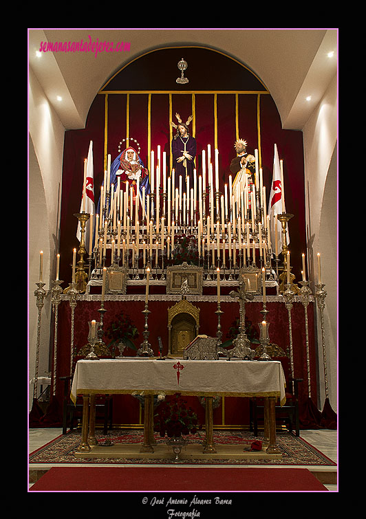 Altar de Cultos de la Hermandad del Prendimiento 2011