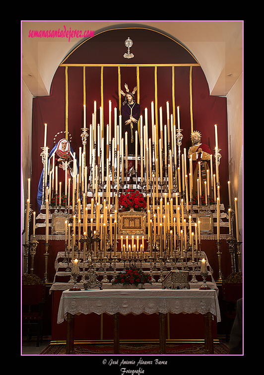 Altar de Cultos de la Hermandad del Prendimiento 2012