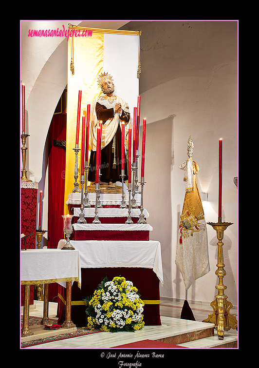 Altar de Cultos del Apóstol San Pedro (Hermandad del Prendimiento) 2012