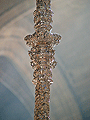 Varal del paso de palio de Cartela bordada en el faldón delantero del paso de palio de María Santísima del Desamparo