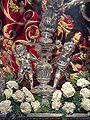 Basamento del candelabro de cola del paso de palio de María Santísima del Desamparo