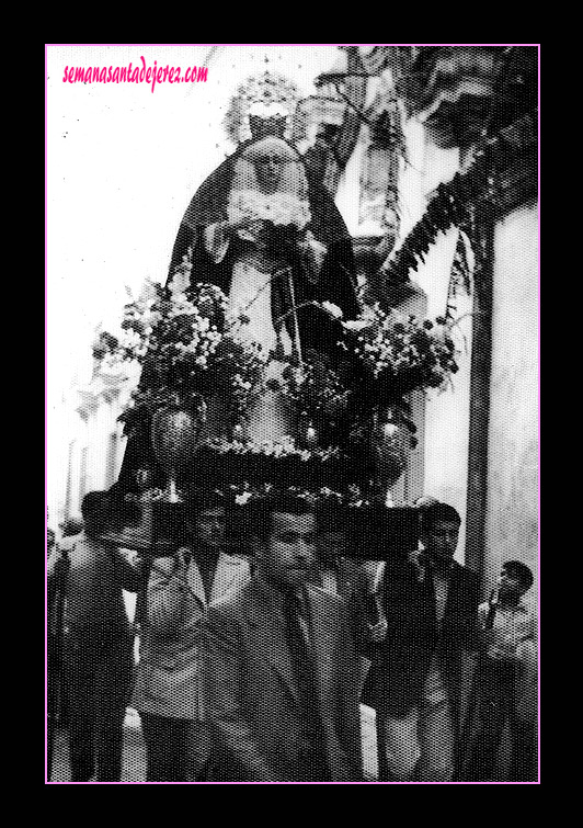 Junio de 1973. Asi fue el traslado de Nuestra Señora de las Lágrimas a San Juan de los Caballeros (Foto: Anónimo)