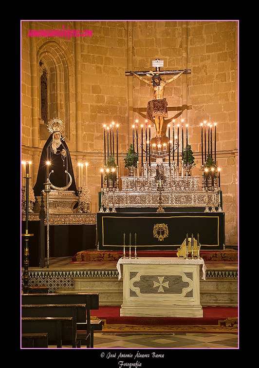 Altar de Cultos de la Hermandad de la Vera-Cruz 2012