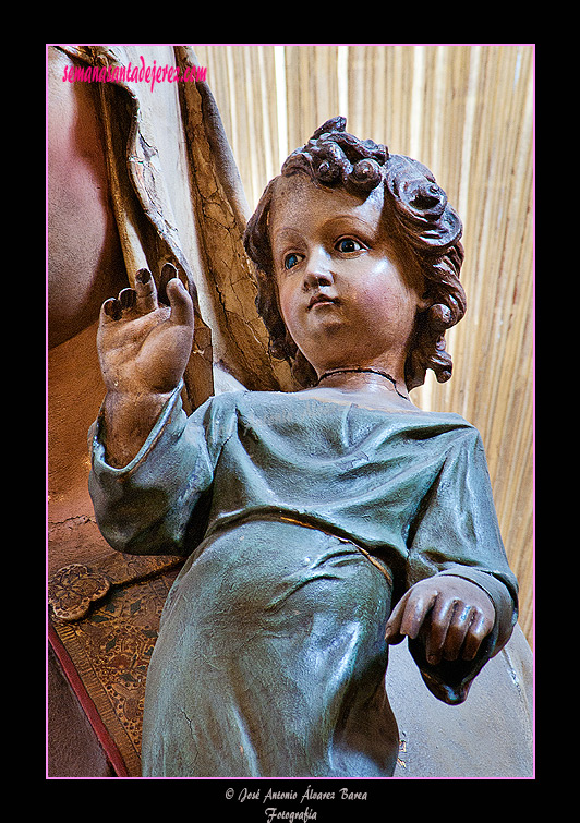 Niño Jesús (Virgen de la Paz - Capilla del Sagrario - Iglesia de San Juan de los Caballeros)
