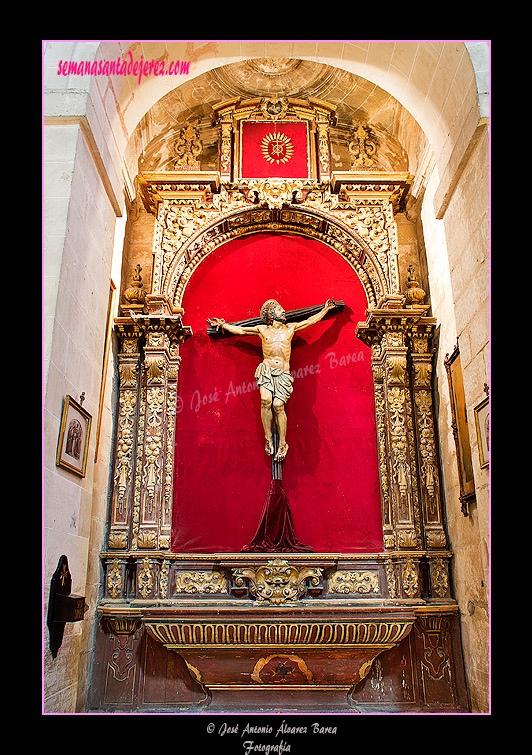Retablo de San Dimas (anteriormente Altar de Ánimas) (Iglesia de San Juan de los Caballeros)