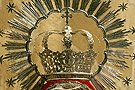 Canasto de la Corona de camarín de Nuestra Señora de las Lágrimas