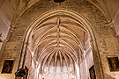 Bóveda del ábside de la Iglesia de San Juan de los Caballeros