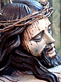 Rostro del Sant&iacute;simo Cristo de la Sagrada Lanzada