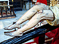 Piernas del Sant&iacute;simo Cristo de la Sagrada Lanzada