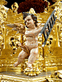 Angel de la canastilla del Paso de Misterio de la Sagrada Lanzada