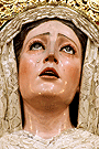 Rostro de María Santísima de Gracia y Esperanza (Paso de Misterio de la Sagrada Lanzada) 