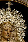 Detalle de la Ráfaga de María Santísima de la Confortación