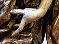 Mano izquierda del Angel Confortador (Paso de palio de María Santísima de la Confortación)