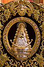 Detalle del Simpecado de Nuestra Señora del Rocio (Convento de Santo Domingo)