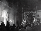 Entrada a su Templo de Nuestra Señora del Mayor Dolor. Años 50.