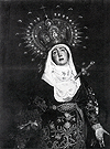 Nuestra Señora del Mayor Dolor en una fotografía del año 1930 (Foto: Anónima)