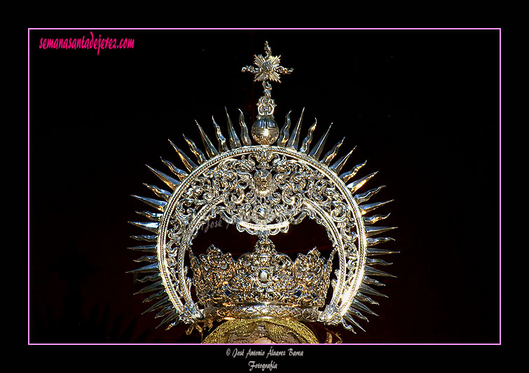 Corona de camarin de María Santísima de la Encarnación