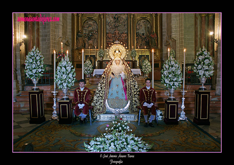 Besamanos de María Santísima de la Encarnación (19 de abril de 2009)