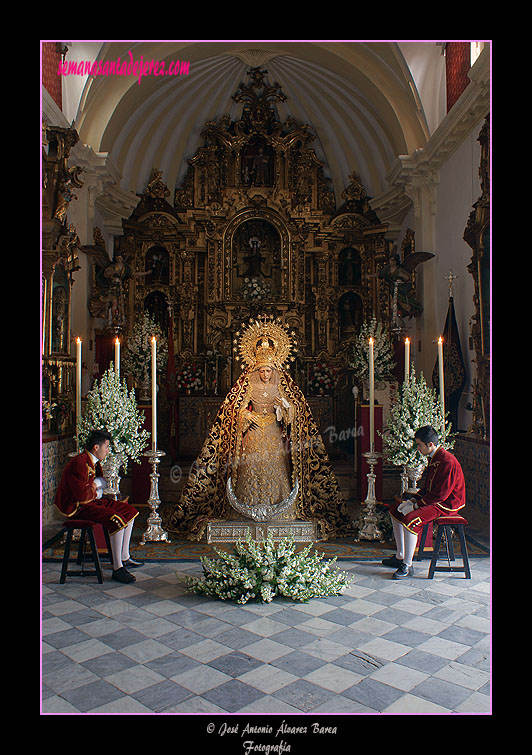 Besamanos de María Santísima de la Encarnación (11 de abril de 2010)