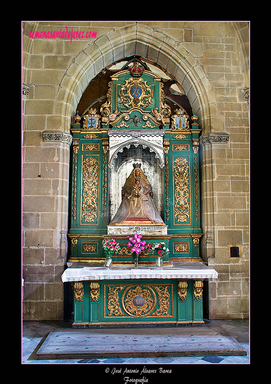 Retablo de la Virgen de los Reyes (Capilla del Pilar - Iglesia de San Miguel)