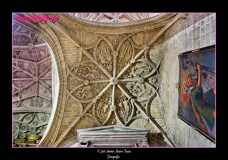 Bóveda de la Capilla del Socorro (Iglesia de San Miguel)