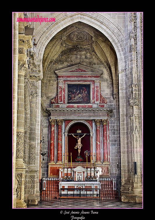 Capilla del Santo Crucifijo de la Salud (Nave del Evangelio de la Iglesia de San Miguel)