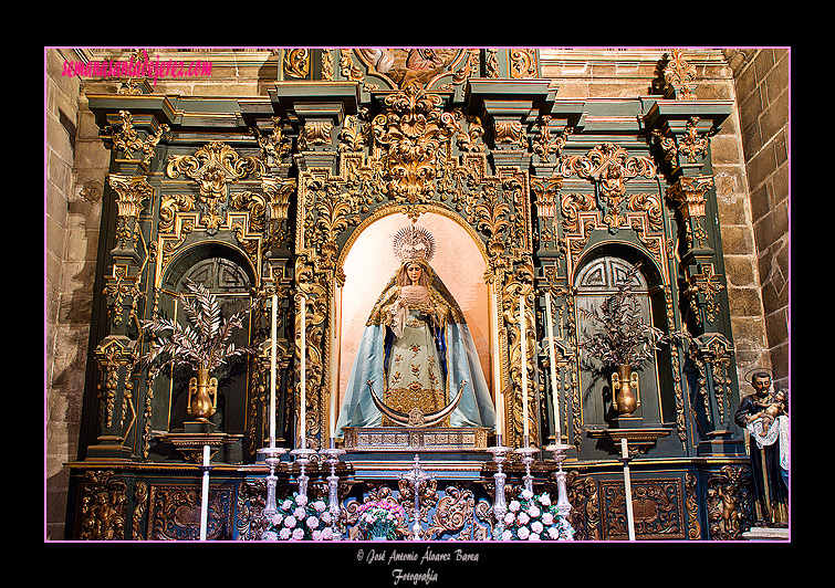 Cuerpo del retablo de María Santísima de la Encarnación (Iglesia de San Miguel)