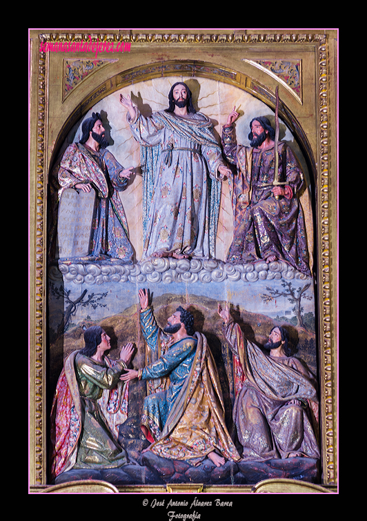La Transfiguración (Retablo Mayor de la Iglesia de San Miguel)