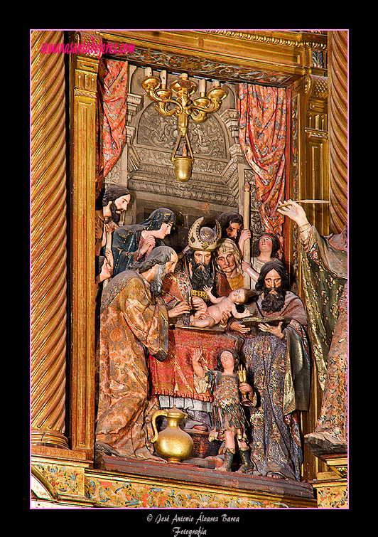 La Circuncisión de Jesús (Retablo Mayor de la Iglesia de San Miguel)