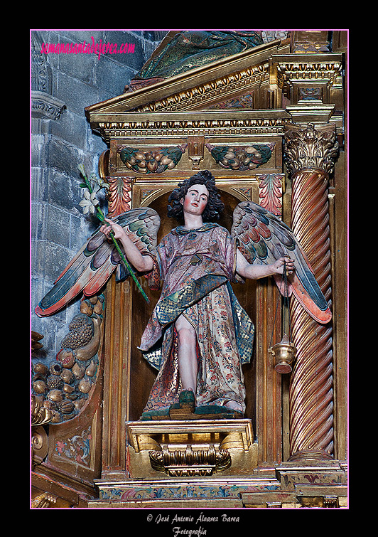 Arcángel San Gabriel (Retablo Mayor de la Iglesia de San Miguel)