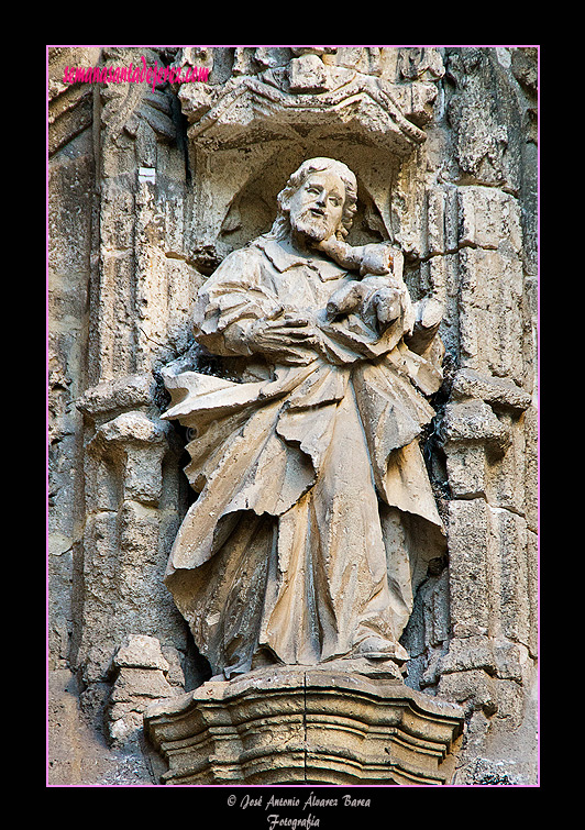 San José (Portada del Evangelio de la Iglesia de San Miguel)