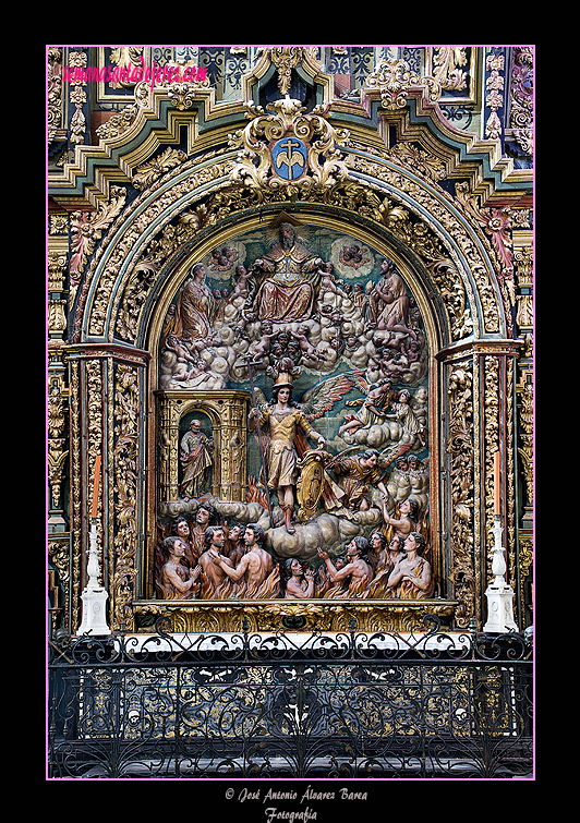 Altorrelieve del retablo de Ánimas (Iglesia de San Miguel)