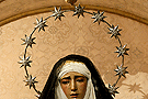 Aureola de estrellas de María Santísima de la Encarnación 