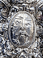 Medallón del respiradero del paso de palio de María Santísima de la Encarnación