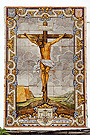 Azulejo del Santo Crucifijo de la Salud (Iglesia Parroquial de San Miguel) 